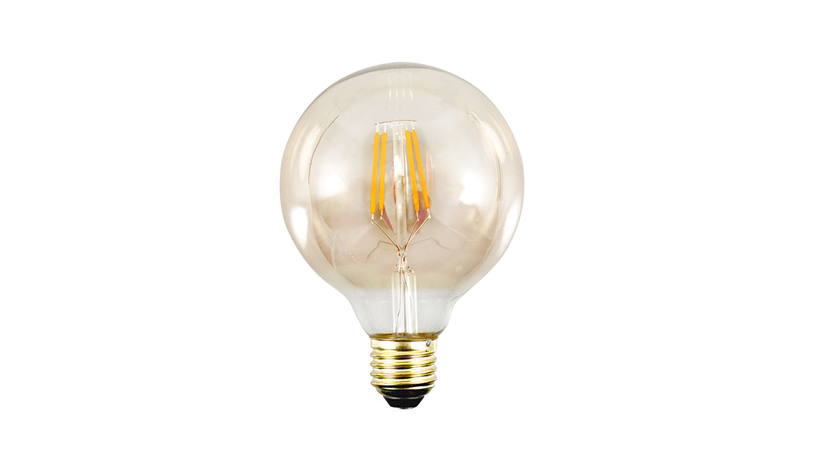 Rolux Vintage Glühbirne, E27, 4W, LED, 1700K im Set