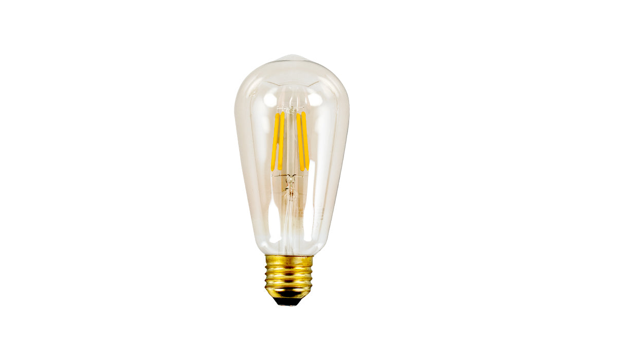 Rolux Vintage Glühbirne, E27, 4W, LED, 1700K im Set