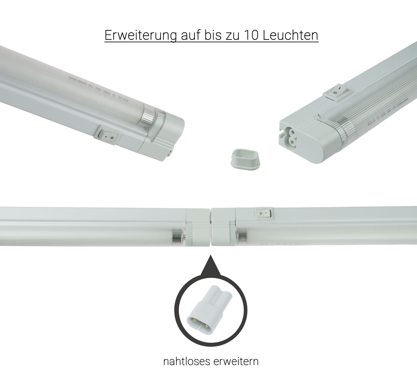 Rolux T5 Lichtleiste 4200K neutralweiß 18W 64cm
