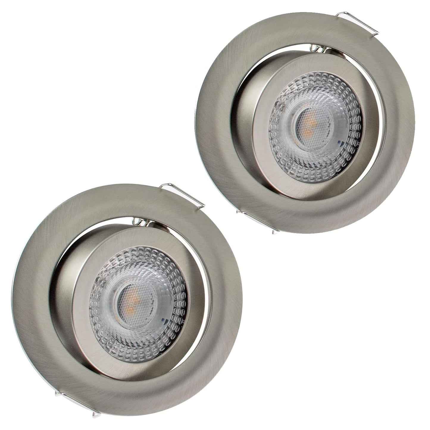 Rolux LED Einbaustrahler 230V, 68mm-72mm, dimmbar