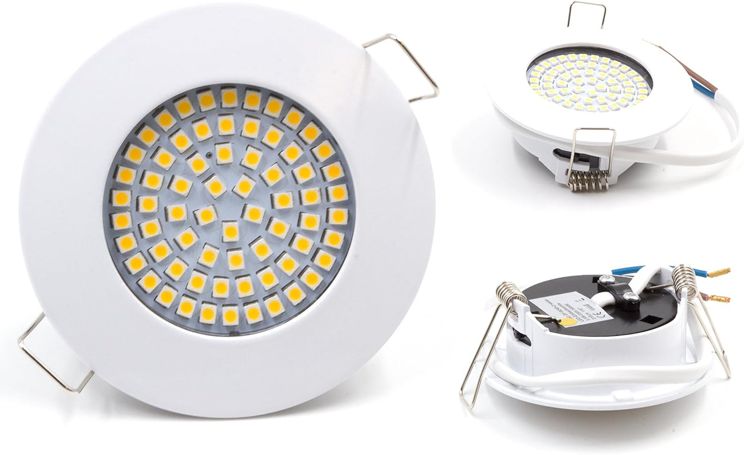 Rolux LED Einbaustrahler 230V - 58mm - 70mm - weiß