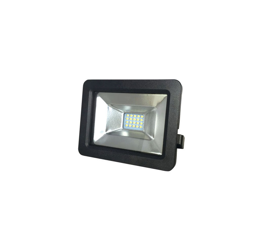 Rolux LED-Flutlichtstrahler "DF-51001-C-10-WW", schwarz, mit Erdspieß