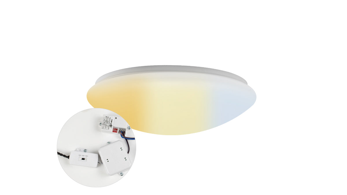 Rolux LED Wand- und Deckenleuchte "DF-70XX-MS" CCT
