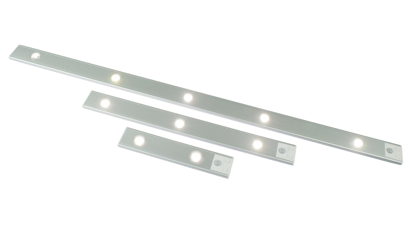 Rolux LED Akku-Lichtleiste mit Bewegungsmelder, CCT-Farbwechsel & dimmbar