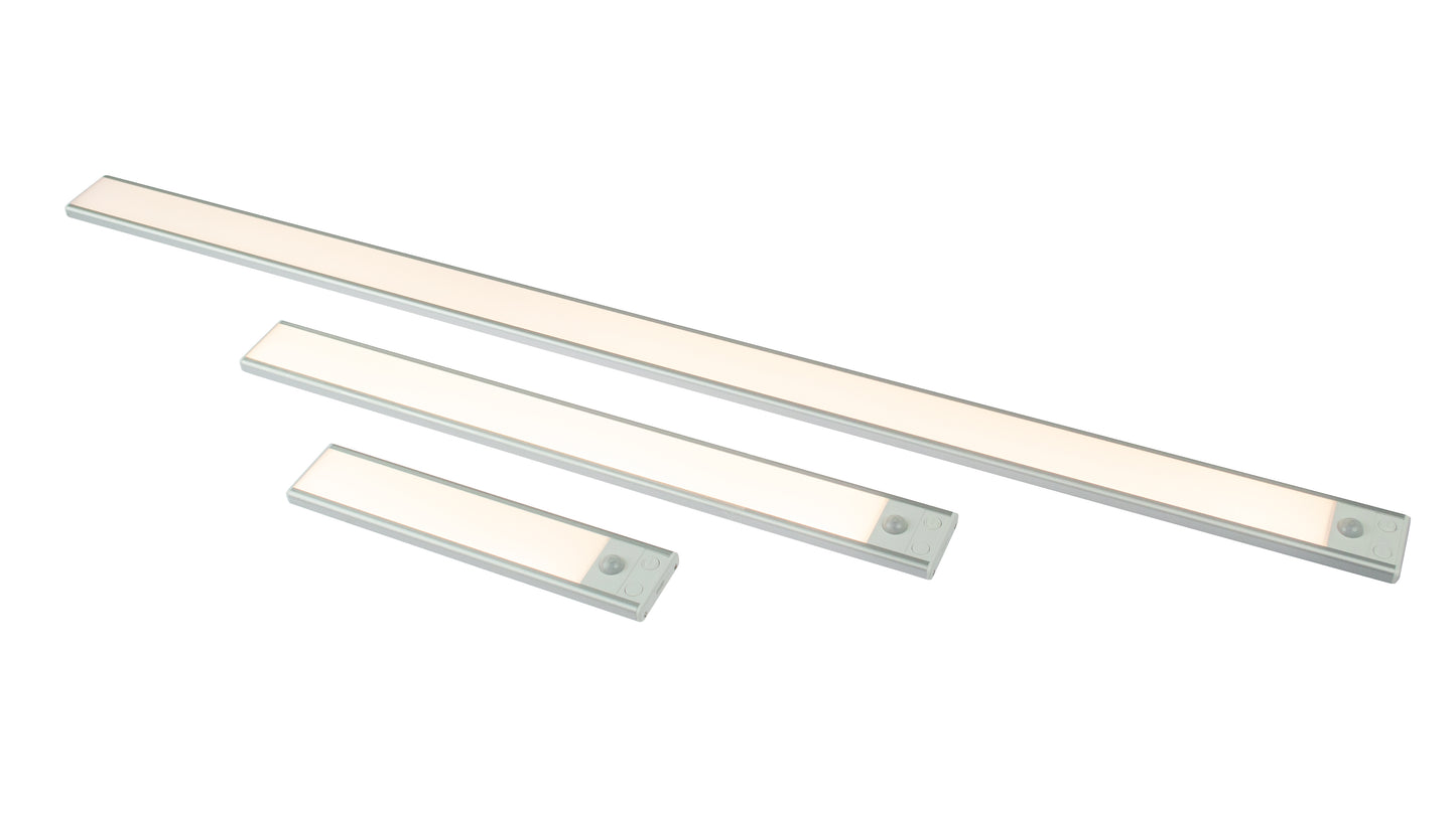 Rolux LED Akku-Lichtleiste mit Bewegungsmelder, dimmbar