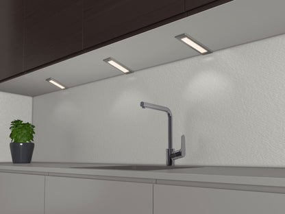 Rolux LED-Unterbauset "DF-1818", 3er Set mit IR-Sensor-Zentralschalter