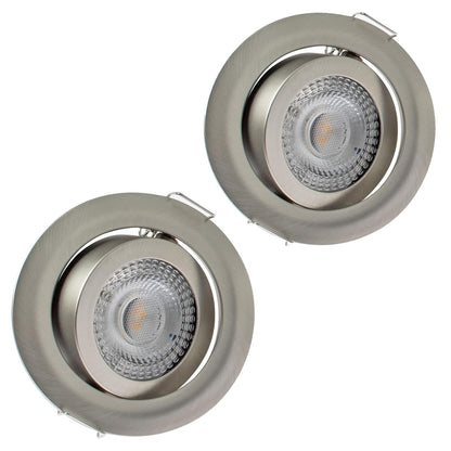 Rolux LED Einbaustrahler 230V, 68mm-72mm, dimmbar