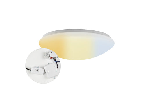 Rolux LED Wand- und Deckenleuchte "DF-70XX-MS" CCT