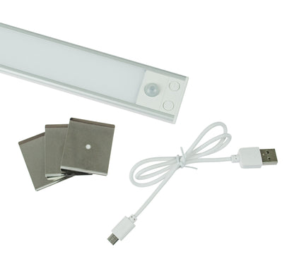 Rolux LED Akku-Lichtleiste mit Bewegungsmelder, dimmbar